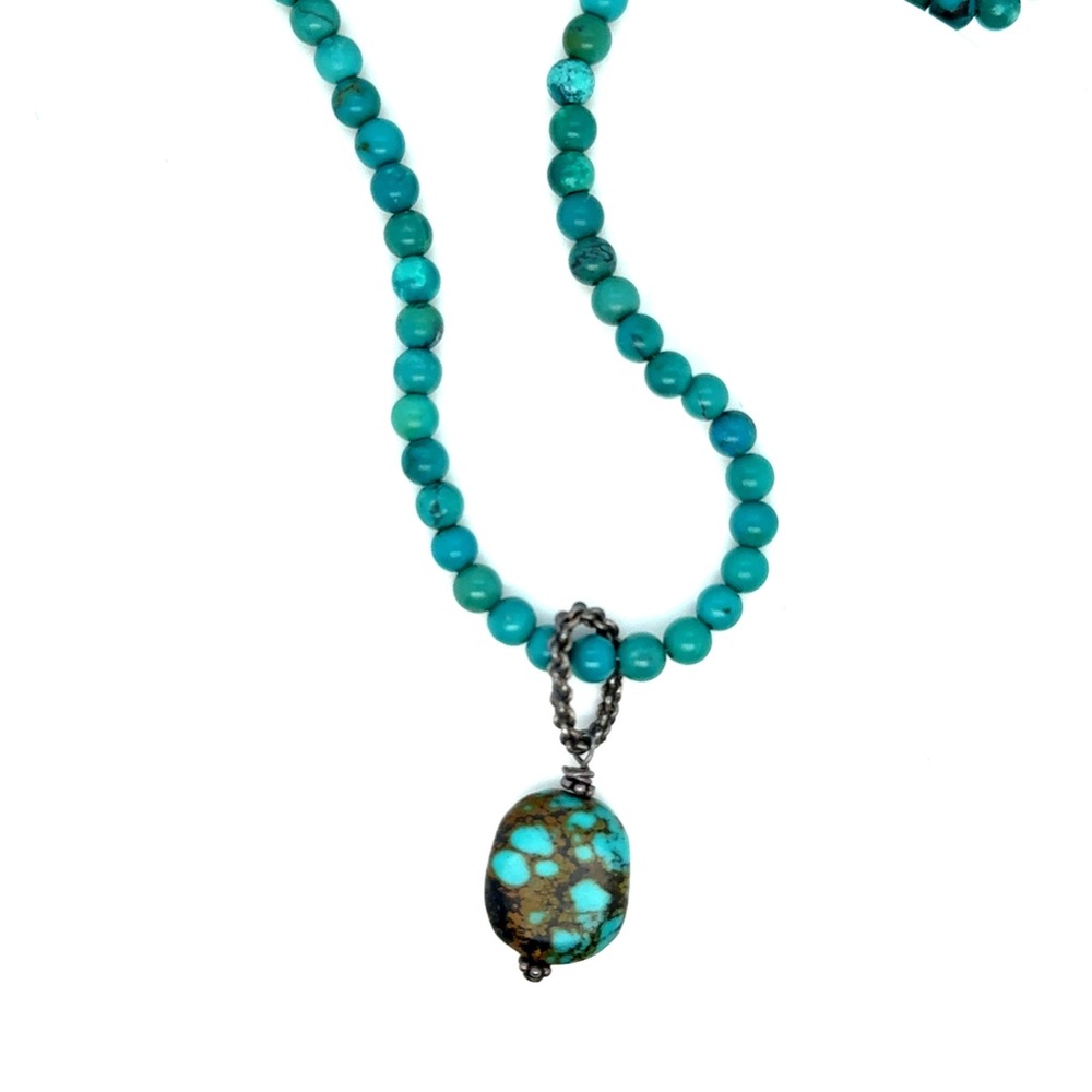 Toggle Turquoise Necklace - image 1